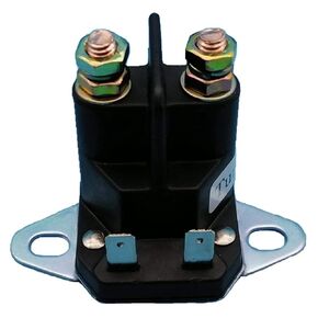 Starter Solenoid Relay 12V 4 Terminals Copper Contact Compatible with Husqvarna 812-1201-211 812-1221-211 862-1241-211-12 862-1221-211-20 93265-19 93265-1WR 192507 532192507 M008842-00 Z401