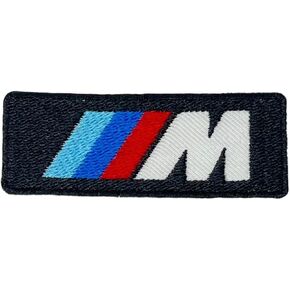 NH M Series Iron On Patch - Embroidered Applique Patches for Jackets, Jeans, Clothes Decorative, Backpacks, Bag, Handkerchief, etc., 3x1.1 inches