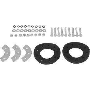 Sprocket Mount Rubber Pads Kit, Strong Abrasion Resistant Rear Sprocket Mount Kit for 2 Stroke Motorized