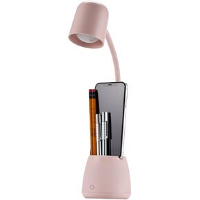 Bostitch Office LED2105-NVY Dimmable Lamp with Storage Cup, Three Brightness Levels, Touch Sensitive Dimmer, Energy-Efficient, Blue