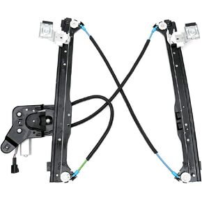 HICKS 741-578 Rear Driver Left Side Power Window Regulator with Motor Compatible with 2002-2006 Chevy Avalanche 1500 2500, 2001-2006 Chevy Silverado 1500, 2000-2006 Chevy Suburban 1500 2500