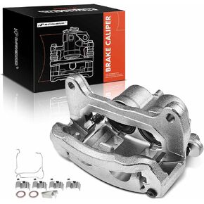 A-Premium Disc Brake Caliper Assembly with Bracket Compatible with Select Mazda Models - CX-5 2021, CX-9 2016-2021, L4 2.5L - Front Left Driver Side
