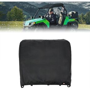 KEMIMOTO Black Soft Top Compatible with RZR 570 / TRAIL 570 – 1680D Oxford Fabric Roof for Outdoor Use, Compatible with 2-Seater Models.
