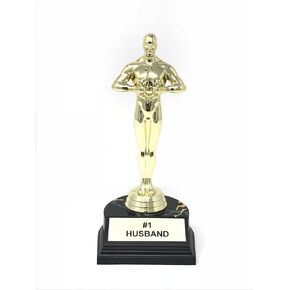 Number 1 Husband Trophy Award-7 inches
