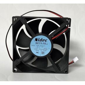 D08A-24TS2 01 24V 0.23A 8CM 8025 2-Wire Cooling Fan for YAOGBAO D08A-24TS201 Inverter Cooling Fan