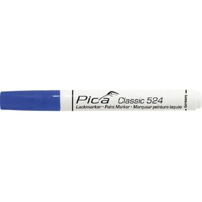 Pica 524-41 Industrial Permanent Paint Marker Blue Round Tip 2-4mm Fast Drying