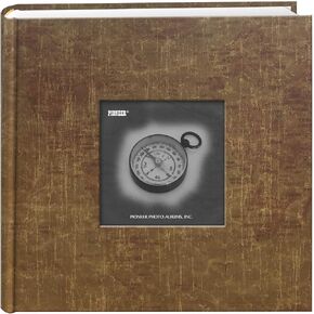 Pioneer Photo Albums DA-200MAP/WM 200-Pocket Photo Album with Printed Travel Design Cover, World Maps, 4 x 6 Inch