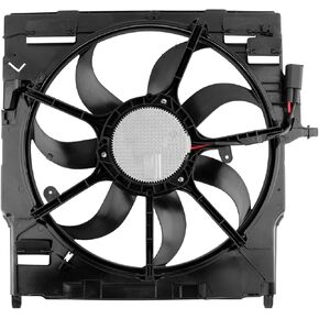 17427598740 Engine Radiator Cooling Fan for BMW X5 Sport Utility 4-Door 3.0L 4.8L 2007 2008 2009 2010, 17428618240 17427533558