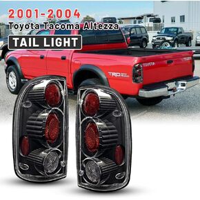 AUTOWIKI TailLights For 2001 2002 2003 2004 Toyota Tacoma Altezza Tail Lights Rear Lamp Assemblies