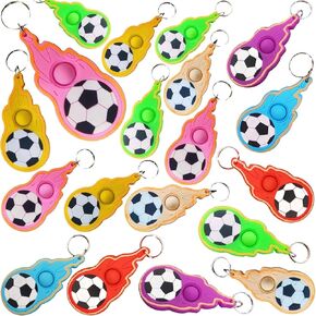 24 Packs Mini Backpack Pop Fidget Bubble Toys, Bulk Classroom Students Prizes Birthday Party Favors Gifts (24 Alien)