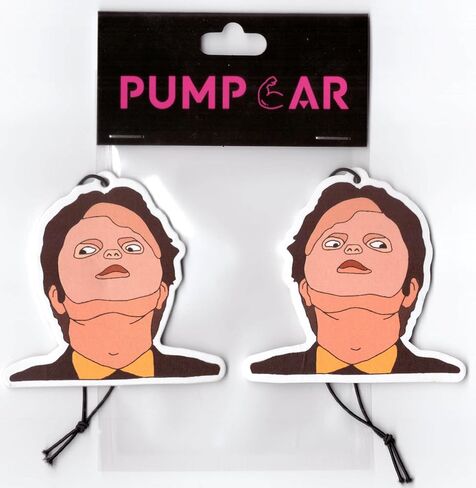 PumpCar 2 قطعة مضحك على الوجهين معلقة معطر هواء السيارة المعطرة الكرز معلقة باردة لمرآة الرؤية الخلفية اكسسوارات السيارات الداخلية الهدايا in Kuwait