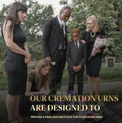 Dove Urns - Ashes Holder - Cremation Urns for Human Ashes Adult Male - Funeral Urn - Cremation Memorial - Urns for Women Human Ashes (Size-3inch,4pcs), Natural, KA-CLS-DOVE-SETOF4 in Kuwait