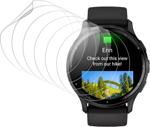 Screen Protectors for Garmin Venu 3, (6 Pack) Soft TPU Protective Film, Full Coverage, HD Clear, Scratch Resistant, Zero-Bubble,Protector Screen in Kuwait