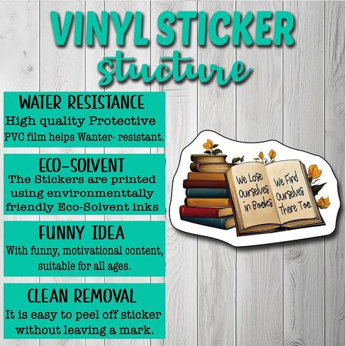 (3Pcs) Booktrovert Sticker Decorate Books Laptop Phone Water Bottles Kindles Stickers Tumbler Sticker Waterproof Vinyl Decorate Sticker 3" Inch in Saudi Arabia