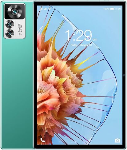 Echoamo Tablet 10 Inch 2023 Andorid 13 Tablet with Sim Card Slot Octa-core 8GB RAM 256GB ROM 1920x1200 FHD IPS Screen 13+24MP Camera,Bluetooth, GPS, 8000mAh Batterry, 5GHz 2.4G/5G WiFi 4G Tablet in Kuwait