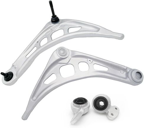 8PCS Front Suspension Kit, Lower Control Arm & Bushing, Sway Bar Link, Inner Outer Tie Rod End, Compatible with BMW E46-1999-2008-318i 323Ci 323i 325Ci 325i 328Ci 328i 330Ci 330i Z4(2WD Only) in Saudi Arabia