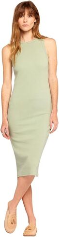Current/Elliott Women’s The Ava Maxi Dress – Ribbed Cotton Fitted Dress for Women, Casual Summer Dress in Saudi Arabia