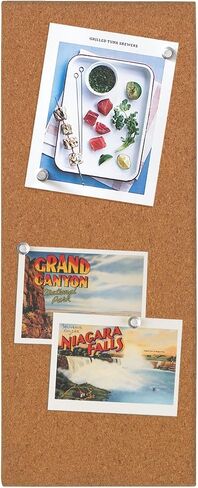 Quartet Cork Tiles, Cork Board, 5-1/2" x 14" in Saudi Arabia