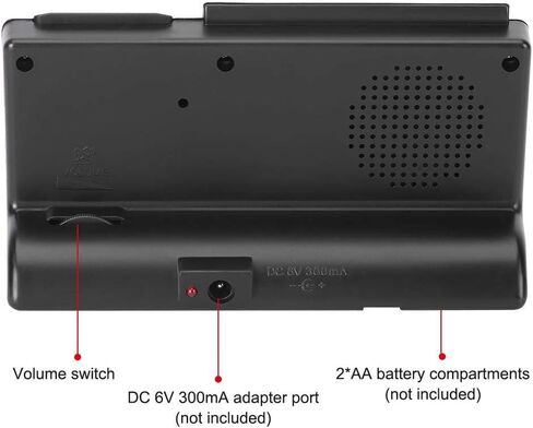 ساعة صلاة للمسلمين من Sheens، منبه رقمي للصلاة الإسلامية أذان إسلام بدون بطارية ساعة منبه للصلاة الإسلامية الإسلامية HA-3006 in Kuwait