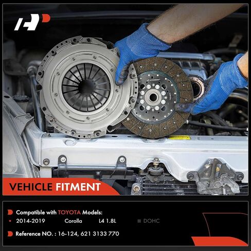 A-Premium Transmission Clutch Kit Compatible with Toyota Corolla 2014-2019 1.8L in Saudi Arabia