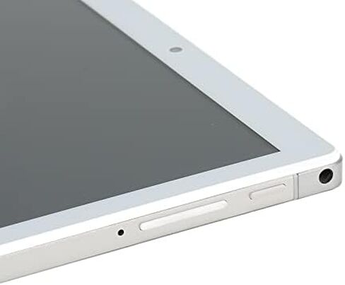 تابلت 10 بوصة - 6 جيجا 128 جيجا رام، شاشة لمس 2560x1600 IPS 2.4 جيجا 5 جيجا واي فاي تابلت مع مكبرات صوت مزدوجة 8 كور وحدة المعالجة المركزية للاتصال مع كاميرا مزدوجة 5 ميجابكسل 8 ميجابكسل لـ 11، فضي in Saudi Arabia