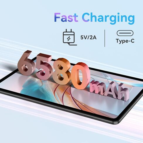 تابلت بلاك فيو أندرويد 12، 10.1 بوصة مع تاب 7 واي فاي، ذاكرة وصول عشوائي 5 جيجابايت، 64 جيجابايت ذاكرة تخزين داخلية مع توسيع 1 تيرابايت، بطارية 6580 مللي أمبير في الساعة، شاشة لمس IPS HD+، تابلت 5 ميجابكسل معتمد من Google GMS للأطفال، رمادي in Kuwait