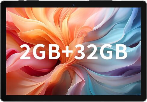تابلت 10 بوصة تابلت أندرويد مع ذاكرة وصول عشوائي 2 جيجابايت، ذاكرة وصول عشوائي 32 جيجابايت، 512 جيجابايت قابلة للتوسيع، رباعي النواة، شاشة IPS عالية الدقة، كاميرا مزدوجة 2.0 ميجابكسل + 8.0 ميجابكسل، واي فاي، بلوتوث، جهاز لوحي ثابت ببطارية 6000 مللي أمبير  in Kuwait