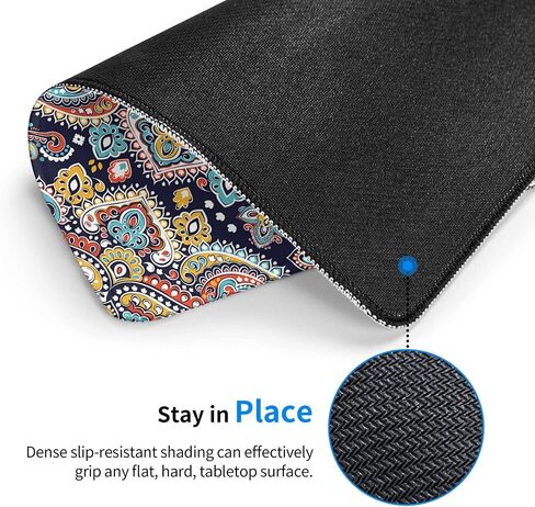 Aka Mouse Pad with Stitched Edge,Personalized Mouse Pads with Non-Slip Rubber Base,Mouse Mat for Laptop Computer Office Gaming Working 8.3 X 10.3 in in Saudi Arabia