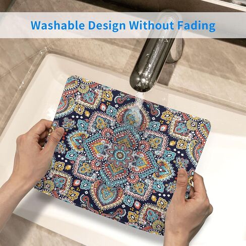 Aka Mouse Pad with Stitched Edge,Personalized Mouse Pads with Non-Slip Rubber Base,Mouse Mat for Laptop Computer Office Gaming Working 8.3 X 10.3 in in Saudi Arabia