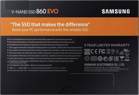 سامسونج 1 تيرابايت 860 EVO SATA 6 جيجابايت/ثانية 2.5 بوصة in Saudi Arabia