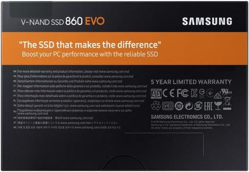 سامسونج 1 تيرابايت 860 EVO SATA 6 جيجابايت/ثانية 2.5 بوصة in Saudi Arabia