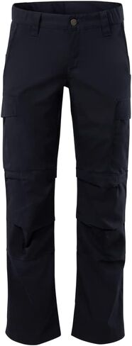 بنطلون تكتيكي للنساء من Vertx Phantom OPS مع جيوب، خفيف الوزن كاجوال في الهواء الطلق مقاوم للماء، ملابس عمل قتالية، عمليات تكتيكية، سروال موحد، ساق مستقيمة، كحلي، 04x32 in Kuwait