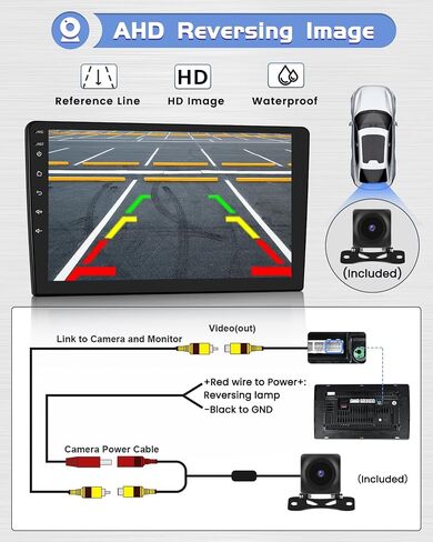 Roinvou 2+64G Android 9" Touch Screen for Ford Edge 2015-2020 with Wireless CarPlay Android Auto WiFi Bluetooth GPS Navigation FM RDS Radio Backup Camera in Saudi Arabia
