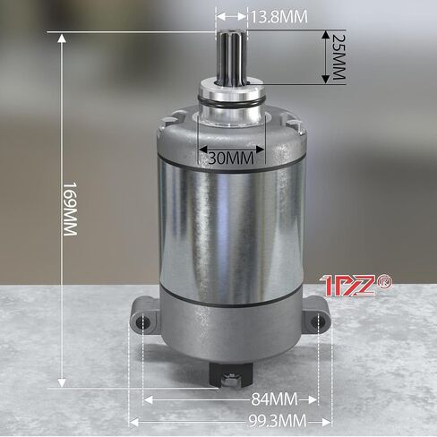 1PZ SR1-K07 Starter Motor Replacement for Yamaha Grizzly 550 700 YFM550 Kodiak 700 YFM700 28P-81890-00-00 28P-81890-01-00 in Saudi Arabia