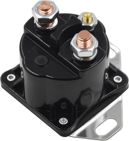 AHL 12V Starter Solenoid Relay متوافق مع Ford F-250 F-350 F-450 F-550 Super Duty 1999-2004،F-250 1985-1999،F-350 1985-1997،1985-2003، Heritage 2004 E5TZ-11450- أE7TZ-11450-B in Saudi Arabia