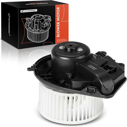 مجموعة محرك منفاخ سخان HVAC A-Premium متوافقة مع سيارات Audi وVolkswagen - A4/A4 Quattro 1997-2001، S4 2000-2002، Passat 1998-2005 - الجانب الأمامي، استبدال # 8D1820021A، 8D1820021C in Saudi Arabia