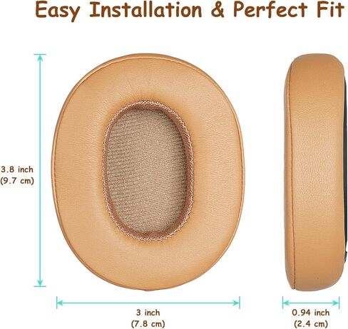 وسائد أذن بديلة من Aurivor لسماعات Skullcandy Crusher Wireless/ANC/Evo/360، Hesh 3/ANC/Evo، سماعات فوق الأذن بخاصية إلغاء الضوضاء (أسود) in Kuwait