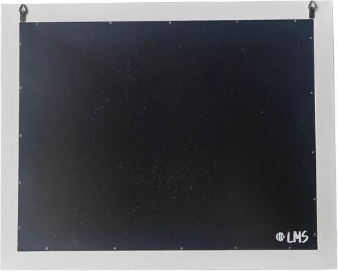Large Monthly Chalkboard Calendar for Wall with Hooks | 24" x 30" | White | Rustic Wood Frame | Chalk Board Calendar for Wall Large | Marker and Holder Included | Wall Monthly Calendar Chalkboard in Saudi Arabia