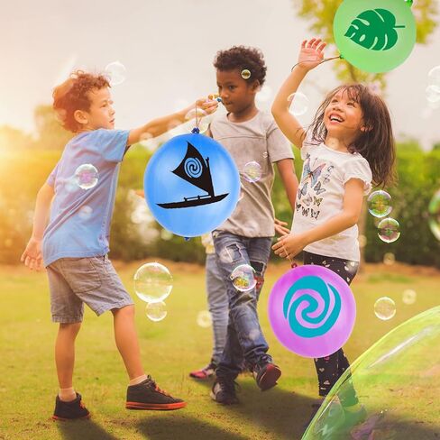 24 قطعة من بالونات موانا المثقوبة لحفلات أعياد الميلاد من موانا، بالونات ترتد لمستلزمات حفلات أعياد الميلاد من موانا in Kuwait