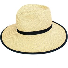 Peter Grimm Women's Kera Resort Packable Crushable Adjustable Beach Summer Sun Hat