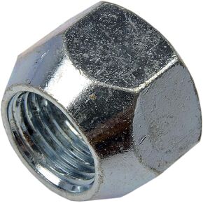 Dorman 611-026 Wheel Nut 1/2-20L Standard - 3/4 In. Hex, 9/16 In. Length Compatible with Select Models, 25 Pack