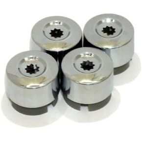 Wheel Lug Bolt Cap 7L6601173A Set Of 4PCS For VW