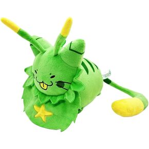 Gnarpy Plush Gnarpy Regretavator Plushie Toy Furry Green Alien Cat Stuffed Plushies Doll Figure Game Cosplay Cute Kids Fans Gift 8.8"