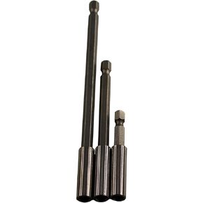 1/4 Inch Bit Holder Strong Magnetic Drill Bit Extension Holder,Hex Shank Quick Release Bar Socket Screwdriver Bit Holder 4 inch Long