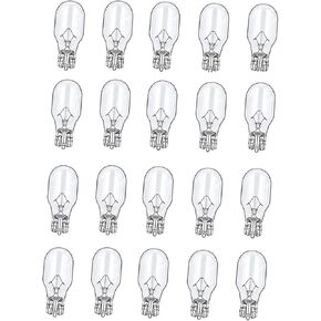 Landscape Light Bulbs For Philips 12 Volt 11 Watt T5 Wedge Base Low Voltage Lights Bulbs/ Garden Light Bulbs/ Deck Light Bulbs/ Yard Light Bulbs/ Malibu Bulbs - 20 Pack