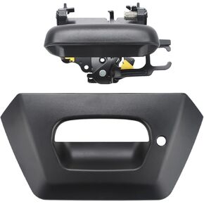 ZONFANT Tailgate Door Handle and Bezel Compatible with 2002-2006 Chevy Vehicle Avalanche 1500 2500 Pickup Trunk, Replace#15086873 19209650 335-50040-367