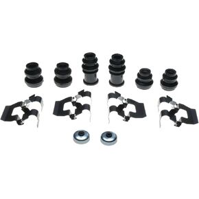 ACDelco Gold 18K830X Rear Disc Brake Caliper Hardware Kit with Clips, Seals, Bushings, and Caps