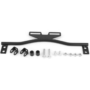 Joyzan Motorcycle Passing Light Bracket, Driving Pass Head LED lights Spotlight Mount Bracket Bar Kit Spot Fog Turn Signals Front Lighting Universal Aluminum Alloy Metal Holder Clamp Set Replacement