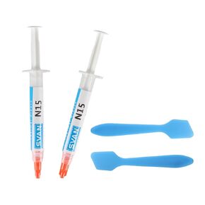 2Pcs Boron Nitride Paste 3D Printer Accessories Must-Have Tool Improve Heat Conduction: 2x4cc/2x4g Thermal Silicone Grease Maintain Stable Temperature for Hotter 3D Printing Heatbreak Bczamd