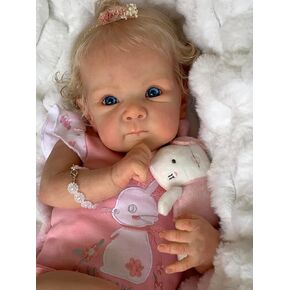 iCradle Reborn Baby Dolls 18 بوصة دمية طفل واقعية Slilince دمى لعبة هدايا للأطفال من سن 3 سنوات فما فوق